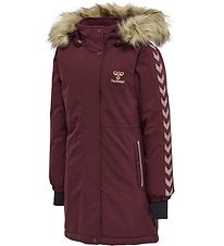 Hummel Vinterjakke - hmlLeaf - Windsor Wine